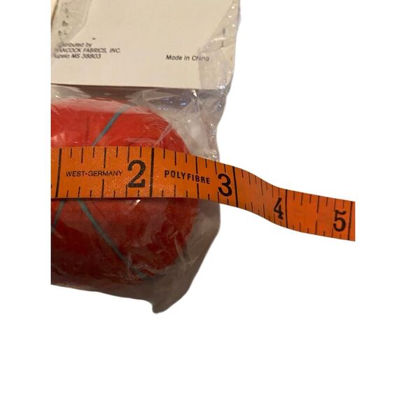 Vintage Nwt Dritz Slip Stop Thimble Sew Perfect Tomato Pin Cushion Set Art Craft - Picture 5 of 8